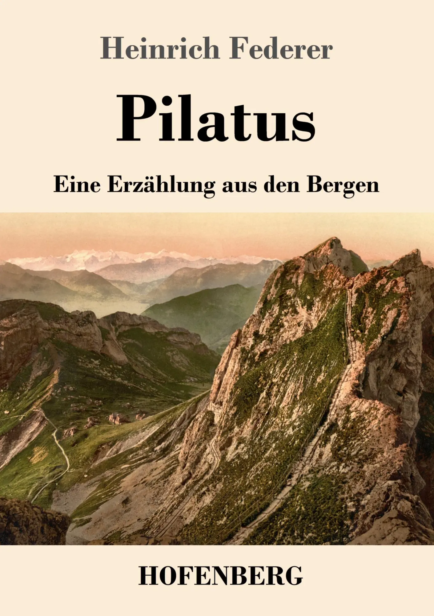 Cover: 9783743738140 | Pilatus | Eine Erzählung aus den Bergen | Heinrich Federer | Buch