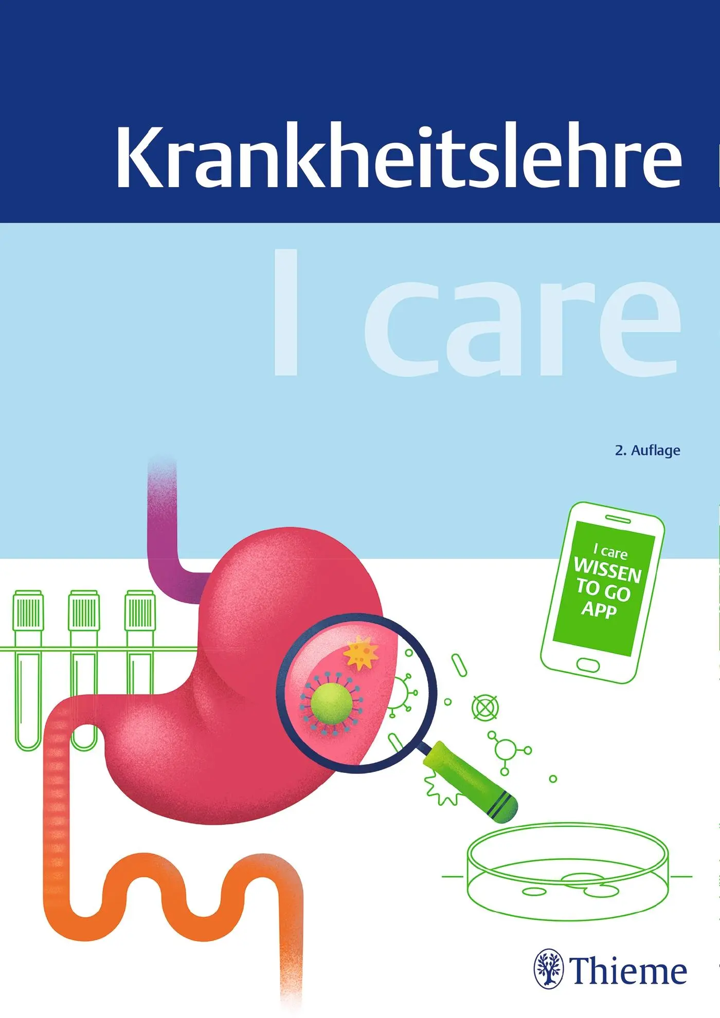 Cover: 9783132418240 | I care Krankheitslehre | Bundle | Brosch. (FH+KL) | 1 Taschenbuch