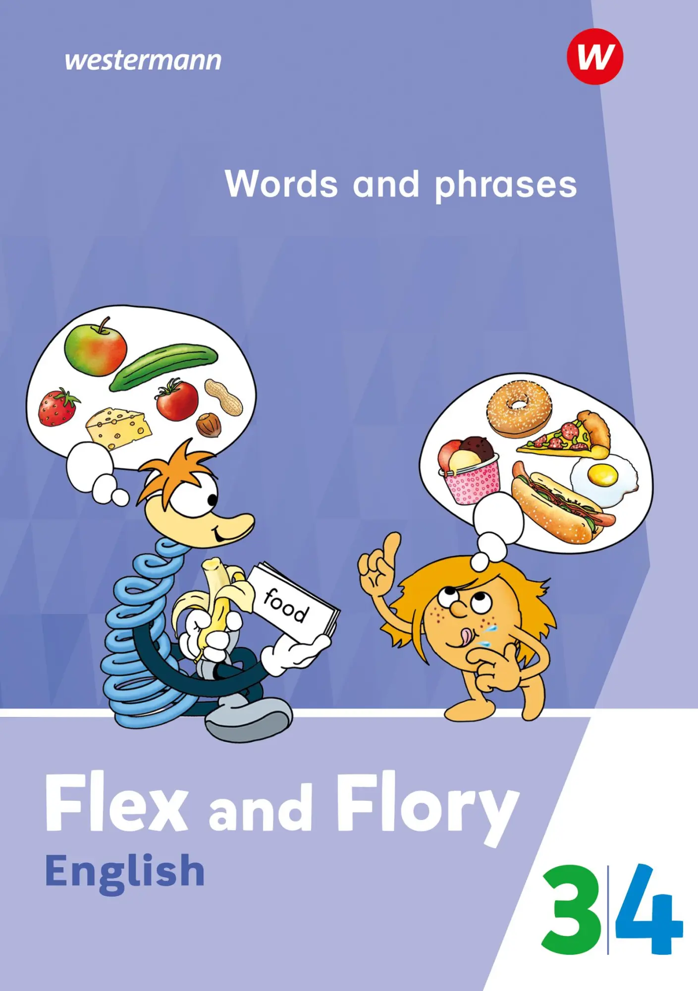 Cover: 9783141188240 | Flex and Flory 3-4. Words and phrases | Ausgabe 2023 | Junker | 48 S.