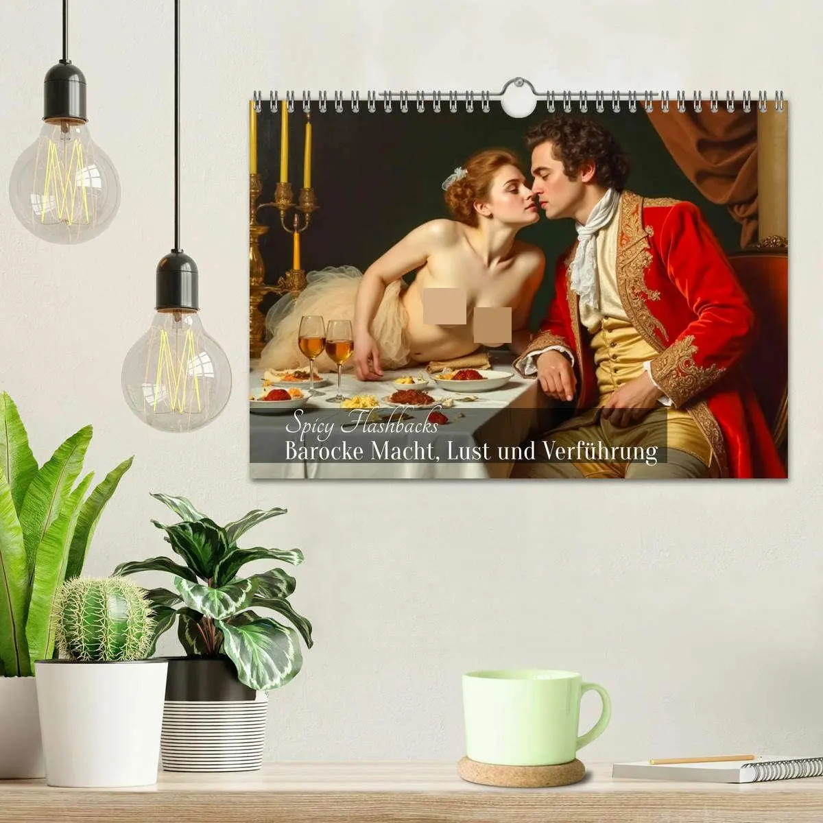 Bild: 9783516638240 | Spicy Flashbacks - Barocke Macht, Lust und Verführung (Wandkalender...