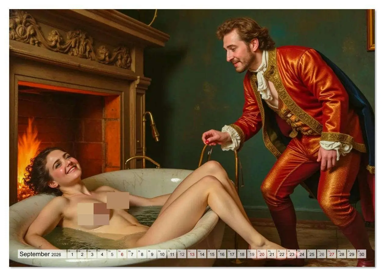 Bild: 9783516638240 | Spicy Flashbacks - Barocke Macht, Lust und Verführung (Wandkalender...