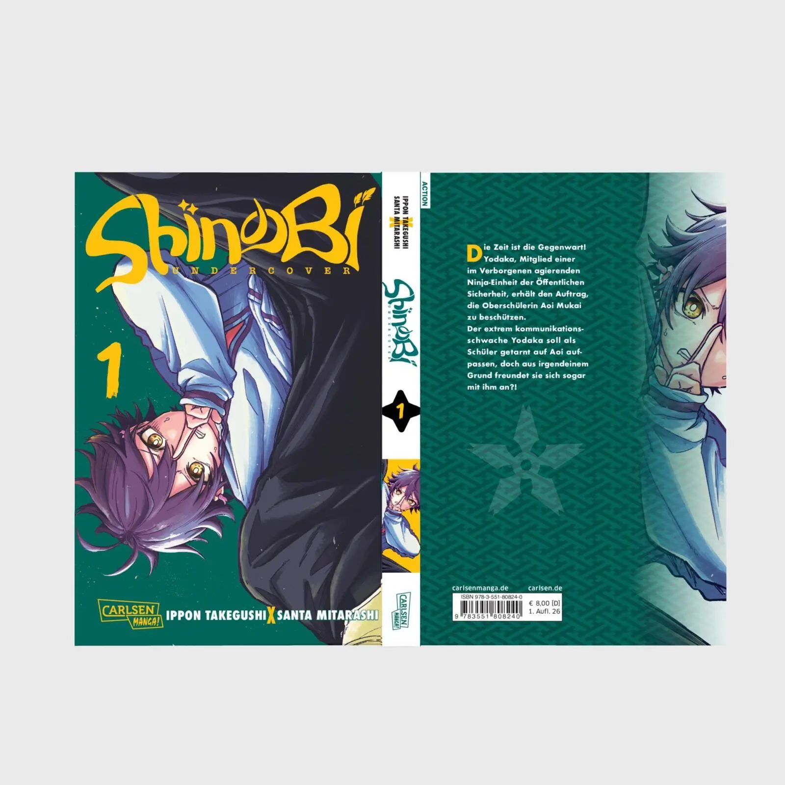 Bild: 9783551808240 | Shinobi Undercover 1 | Ippon Takegushi | Taschenbuch | 192 S. | 2026