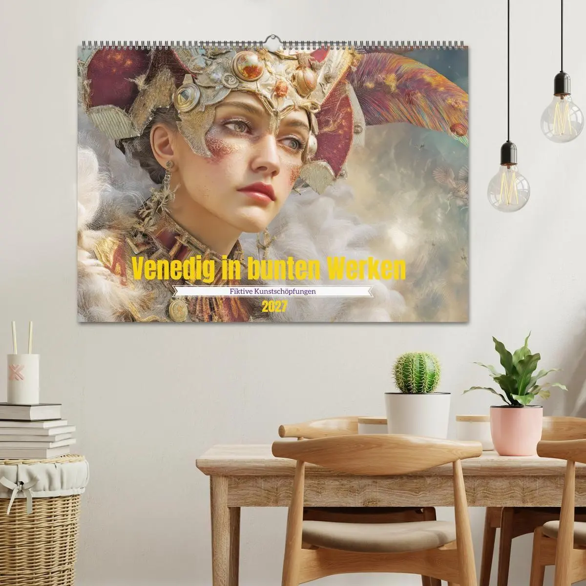 Bild: 9783569728240 | Venedig in bunten Werken - Fiktive Kunstschöpfungen (Wandkalender...
