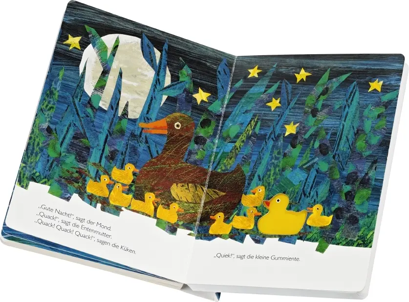Bild: 9783836958240 | 10 kleine Gummienten | Eric Carle | Buch | mit Quietschente | 30 S.