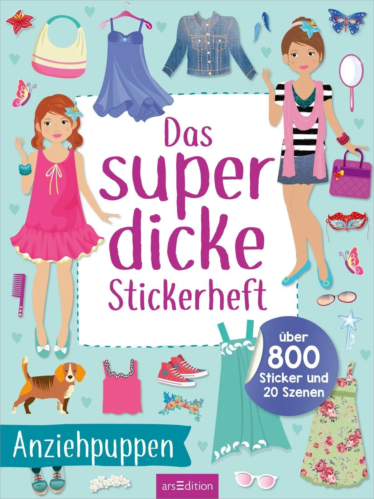 Bild: 9783845868240 | Das superdicke Stickerheft - Anziehpuppen | Taschenbuch | 80 S. | 2026