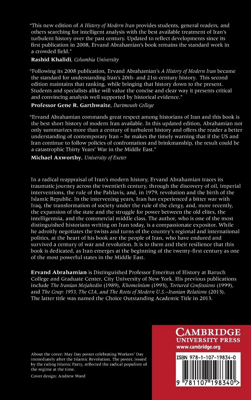 Rückseite: 9781107198340 | A History of Modern Iran | Ervand Abrahamian | Buch | Englisch | 2025