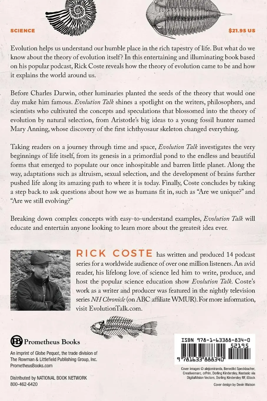 Rückseite: 9781633888340 | Evolution Talk | Rick Coste | Taschenbuch | Kartoniert / Broschiert