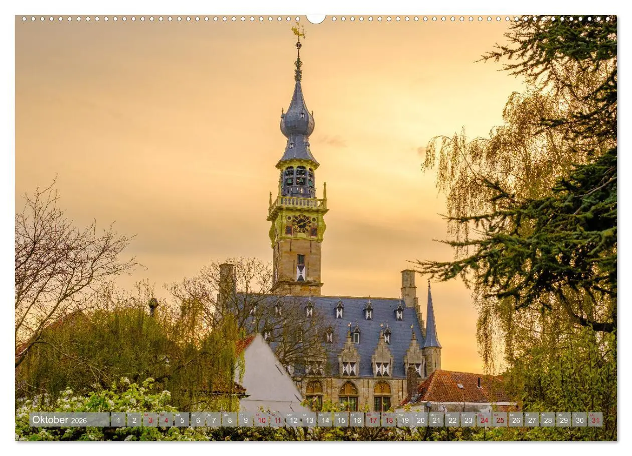 Bild: 9783457538340 | Ein Blick auf Veere in Zeeland (hochwertiger Premium Wandkalender...