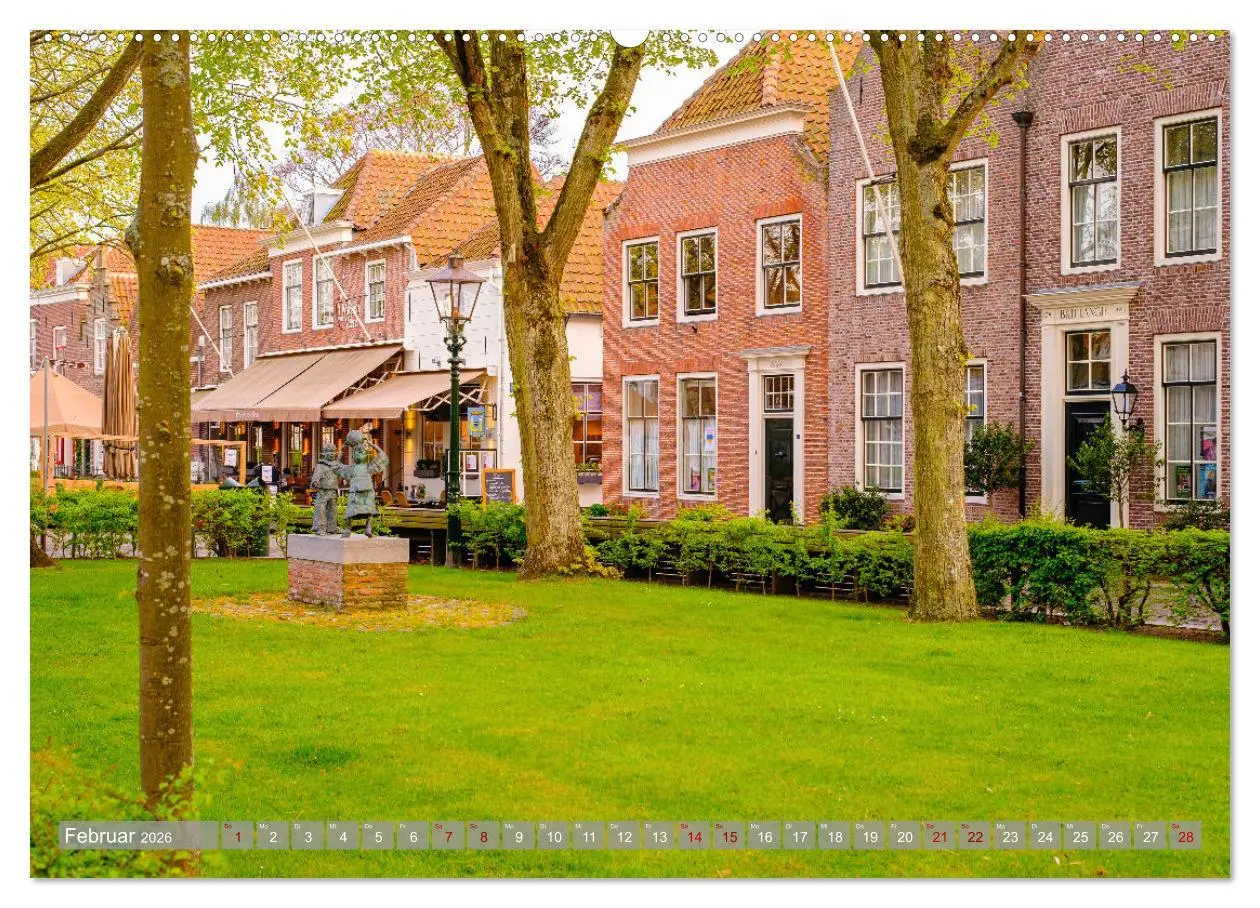 Bild: 9783457538340 | Ein Blick auf Veere in Zeeland (hochwertiger Premium Wandkalender...