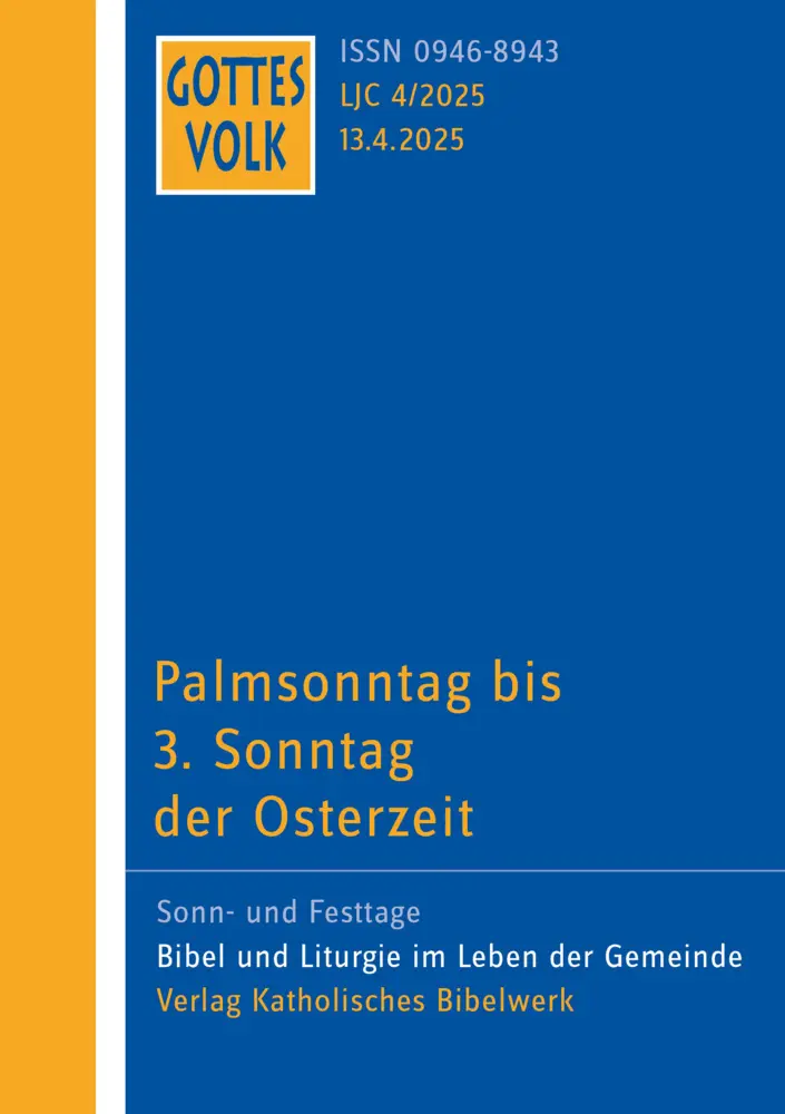Cover: 9783460268340 | Gottes Volk LJ C4/2025 | Monika Kettenhofen (u. a.) | Taschenbuch