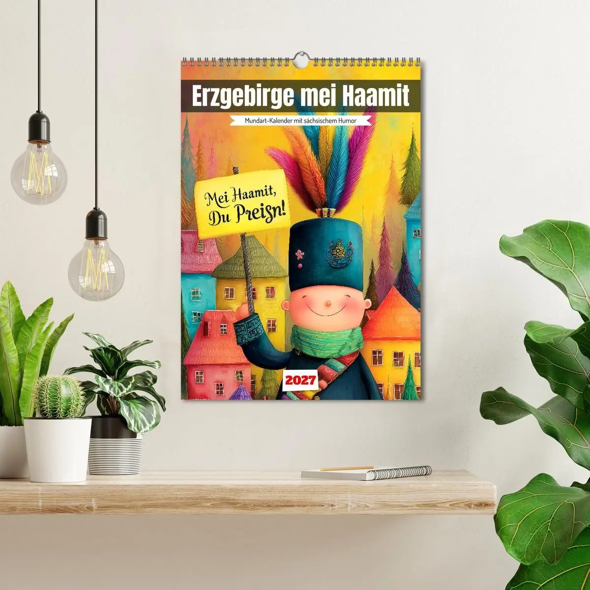 Bild: 9783516868340 | Erzgebirge mei Haamit - Mundart-Kalender mit sächsischem Humor...