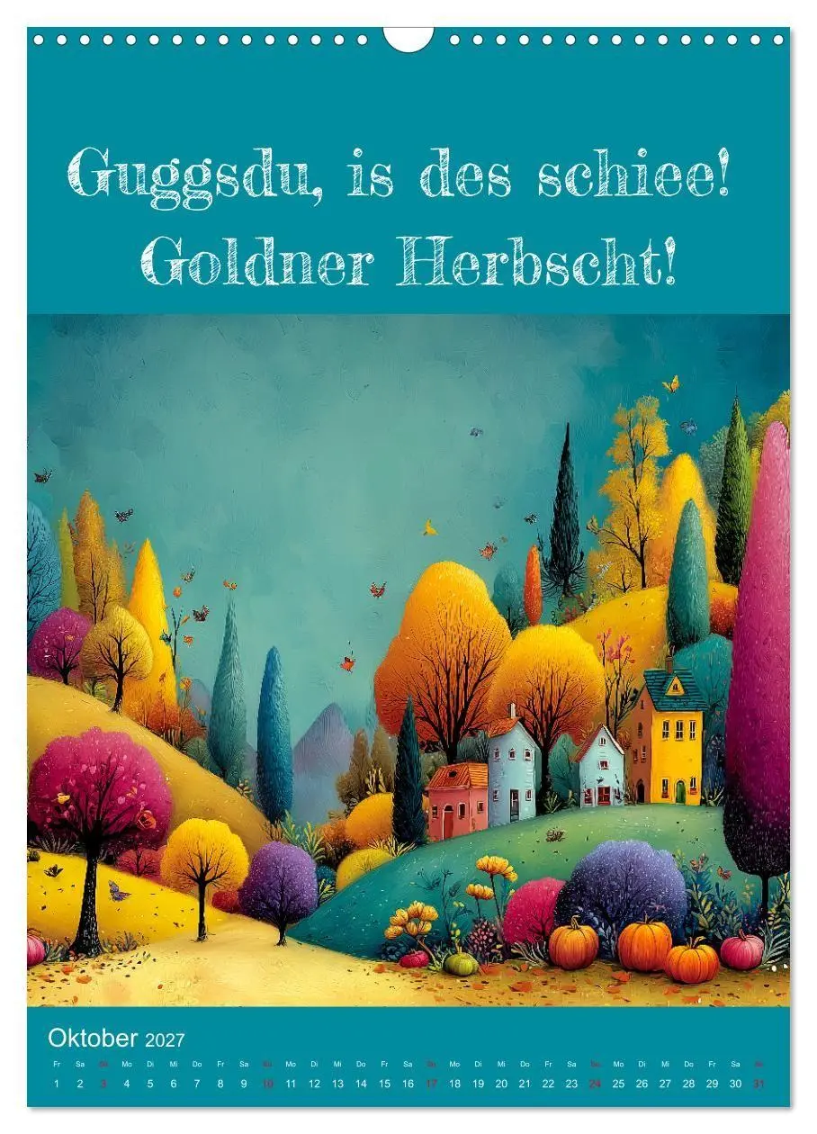 Bild: 9783516868340 | Erzgebirge mei Haamit - Mundart-Kalender mit sächsischem Humor...
