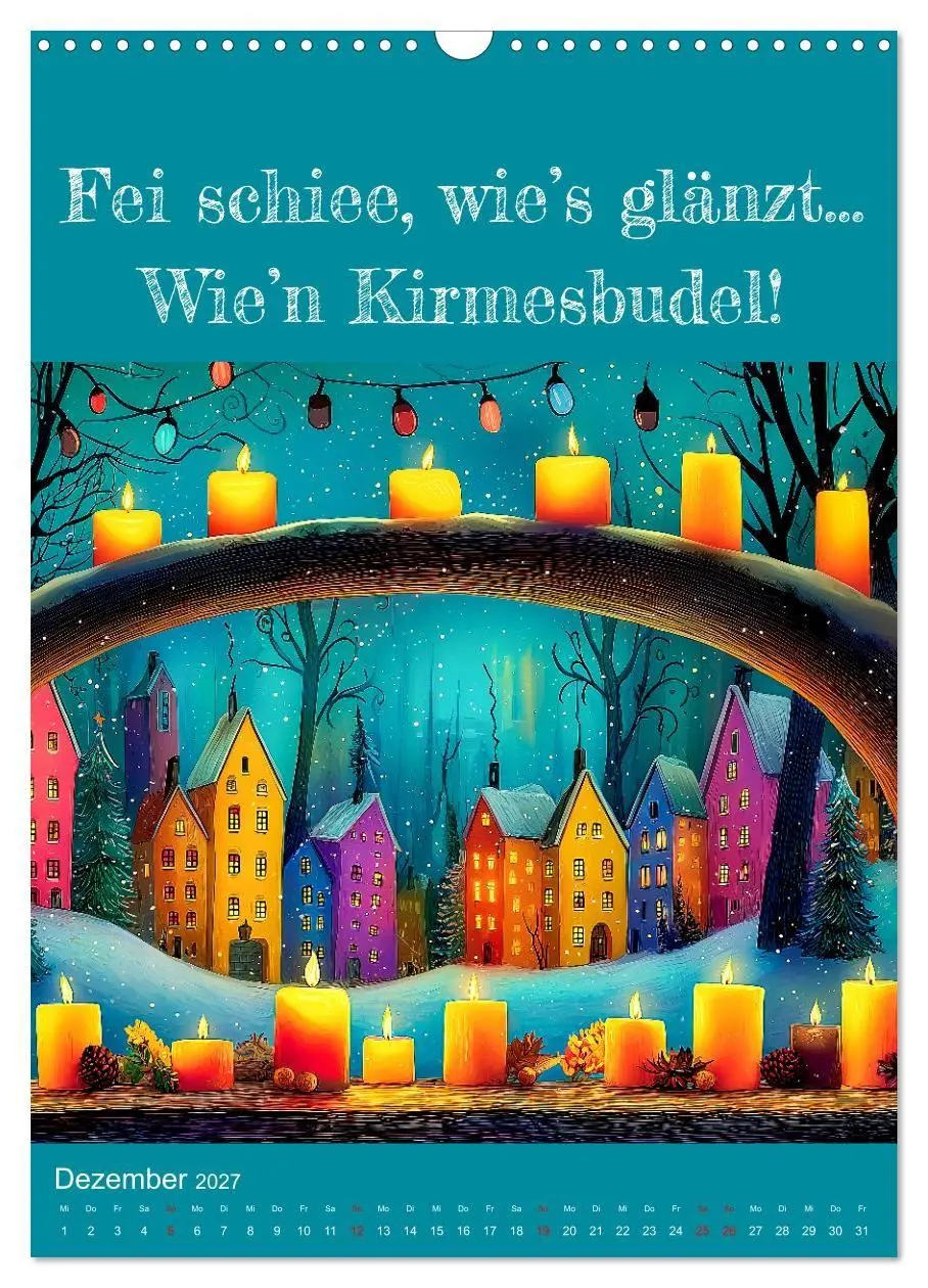 Bild: 9783516868340 | Erzgebirge mei Haamit - Mundart-Kalender mit sächsischem Humor...