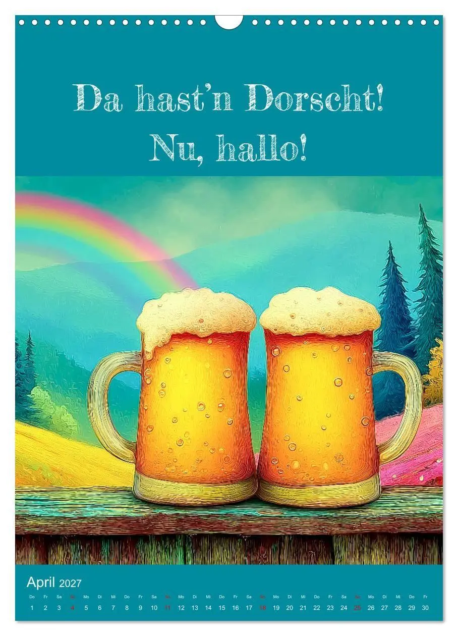 Bild: 9783516868340 | Erzgebirge mei Haamit - Mundart-Kalender mit sächsischem Humor...
