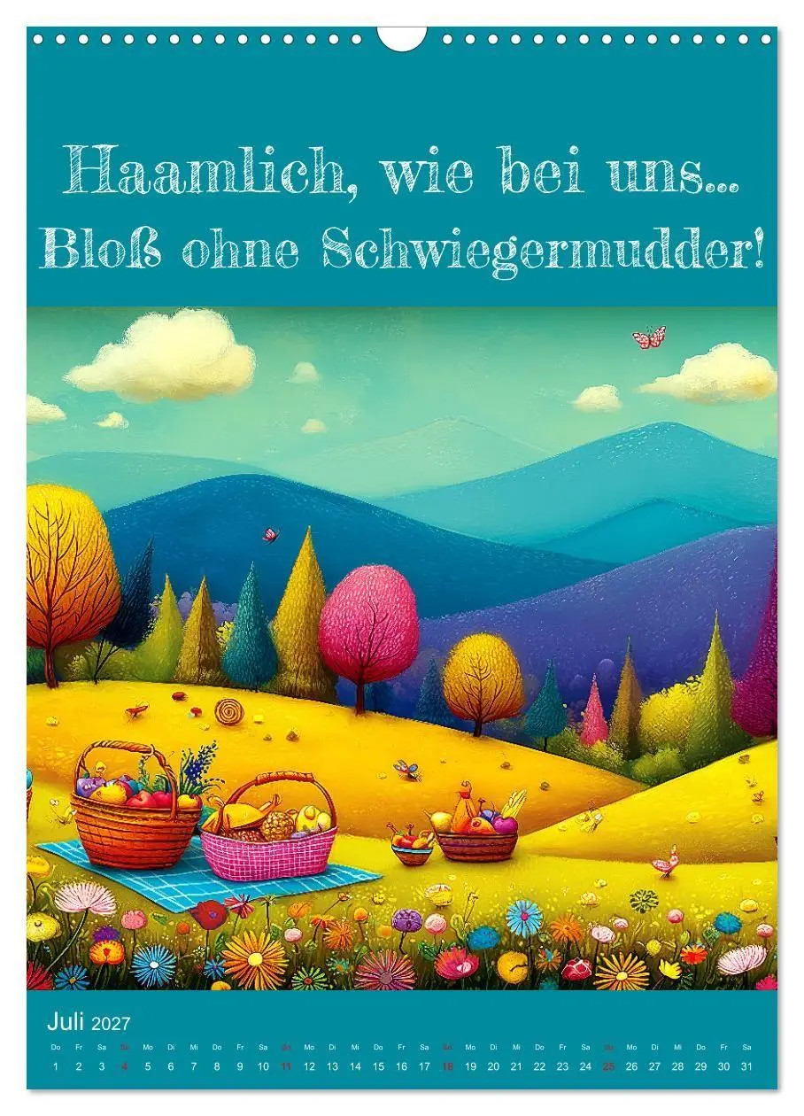 Bild: 9783516868340 | Erzgebirge mei Haamit - Mundart-Kalender mit sächsischem Humor...