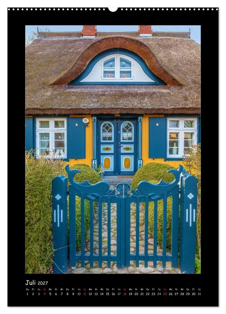 Bild: 9783594088340 | Türen - Meisterwerke aus Fischland, Darß und Zingst (Wandkalender...