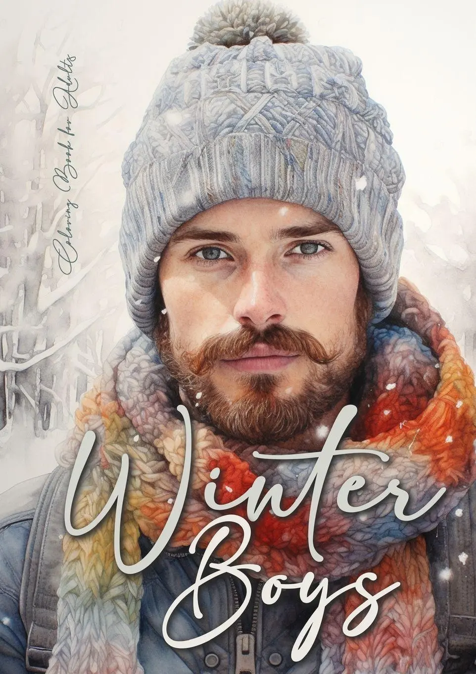 Cover: 9783758428340 | Winter Boys Coloring Book for Adults | Monsoon Publishing | Buch