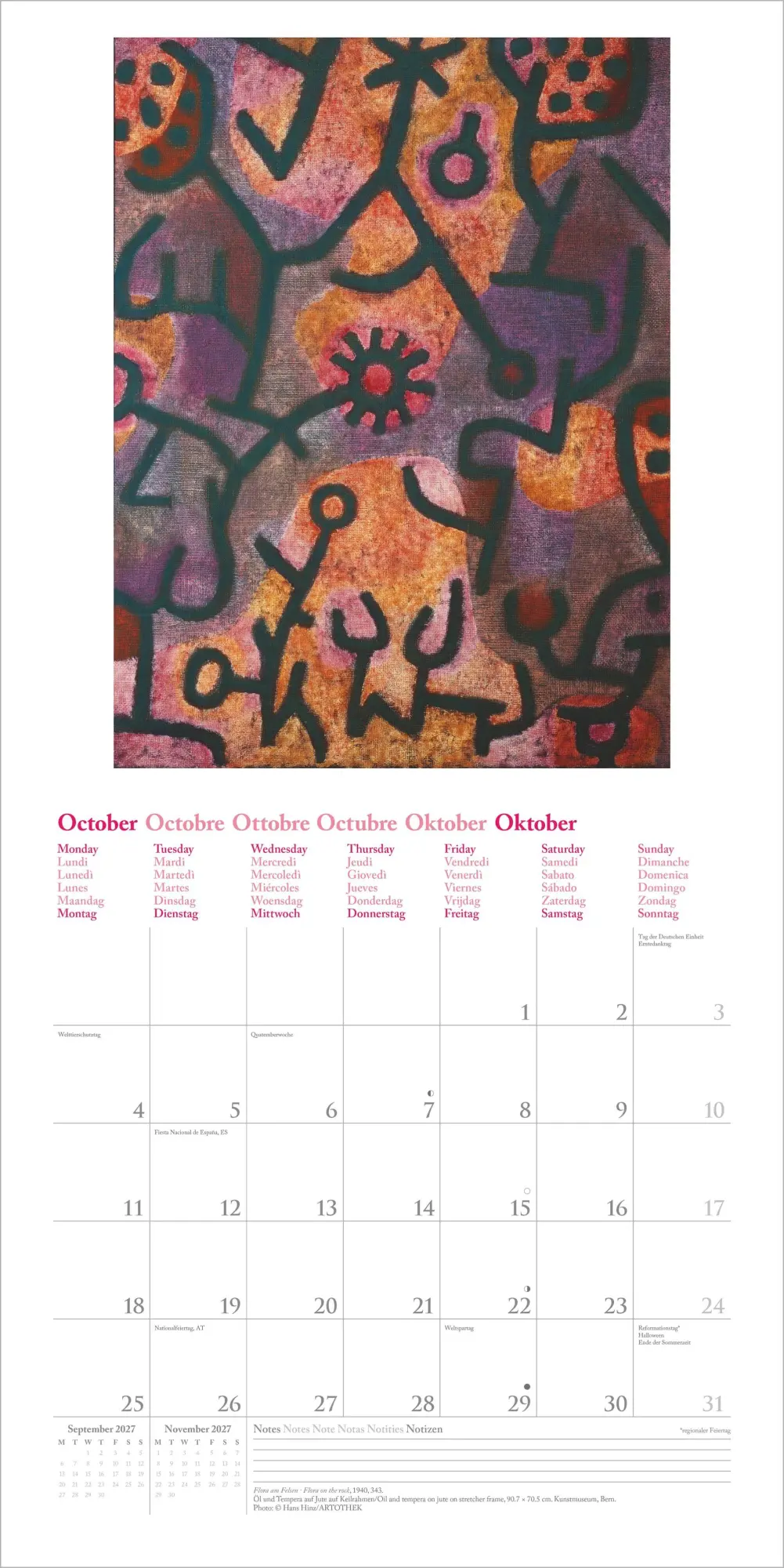 Bild: 4069095018440 | Paul Klee 2027 | Neumann Verlage GmbH &amp; Co KG | Kalender | 14 S.
