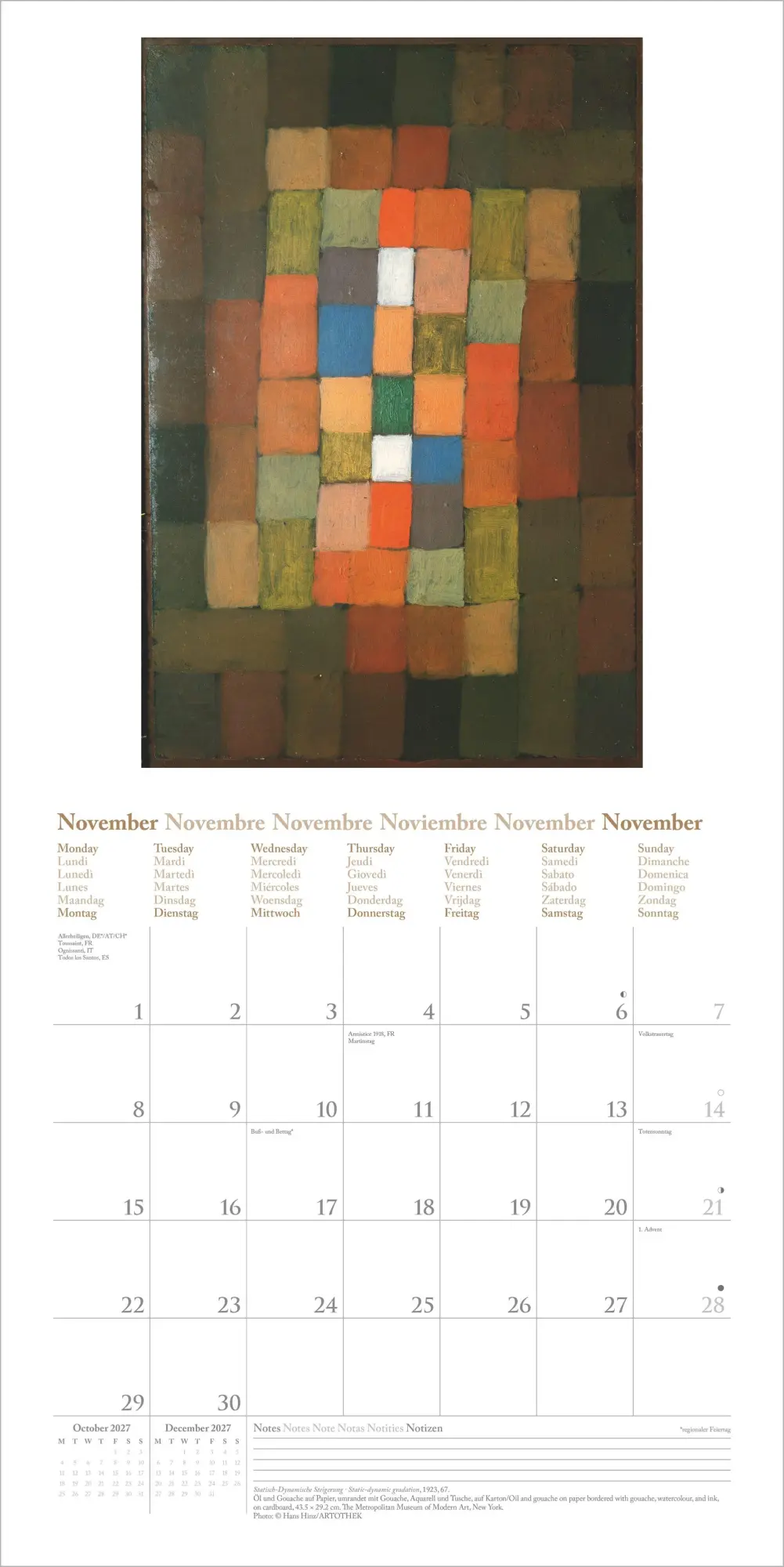 Bild: 4069095018440 | Paul Klee 2027 | Neumann Verlage GmbH &amp; Co KG | Kalender | 14 S.