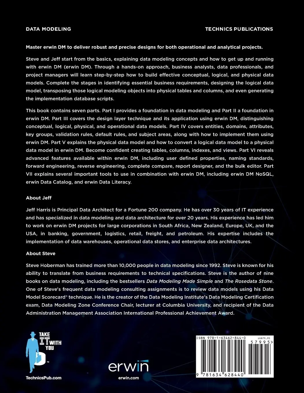 Rückseite: 9781634628440 | Data Modeling Made Simple with erwin DM | Jeff Harris (u. a.) | Buch