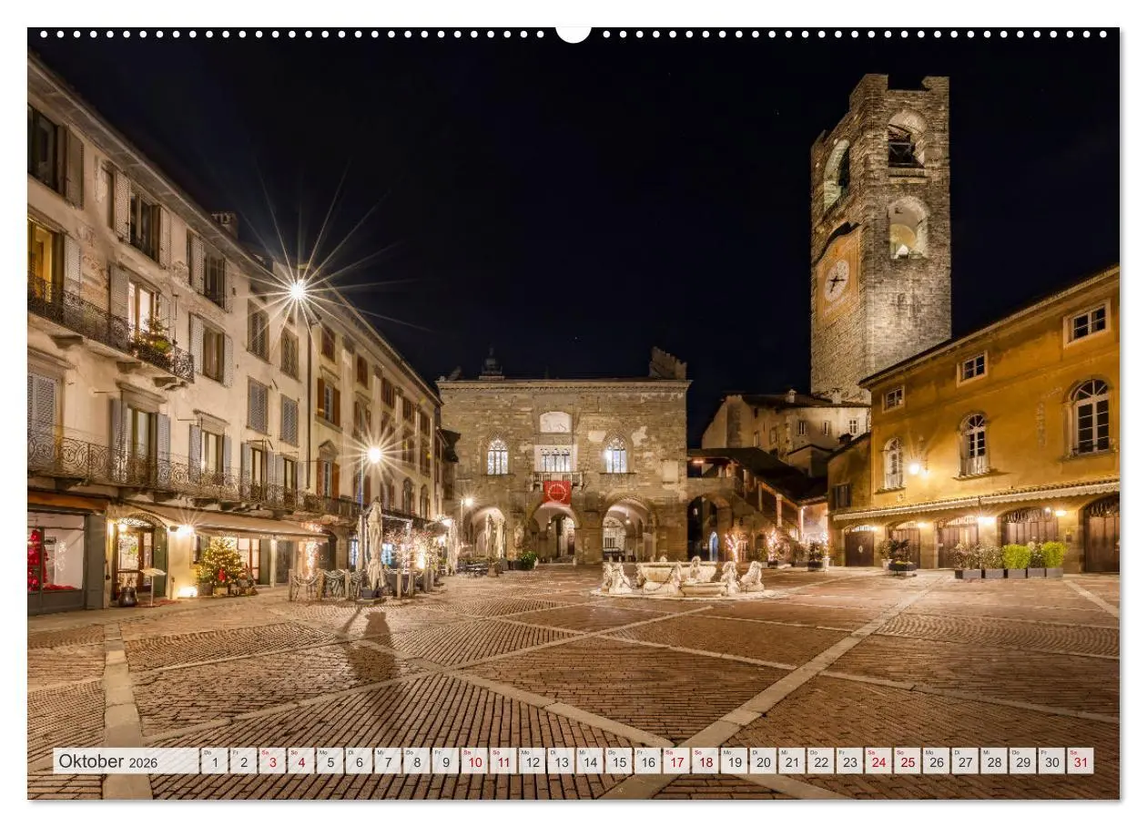Bild: 9783457388440 | Bezauberndes Bergamo (Wandkalender 2026 DIN A2 quer), CALVENDO...