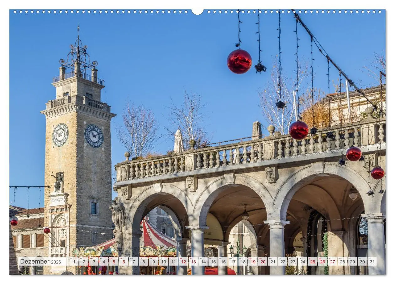 Bild: 9783457388440 | Bezauberndes Bergamo (Wandkalender 2026 DIN A2 quer), CALVENDO...
