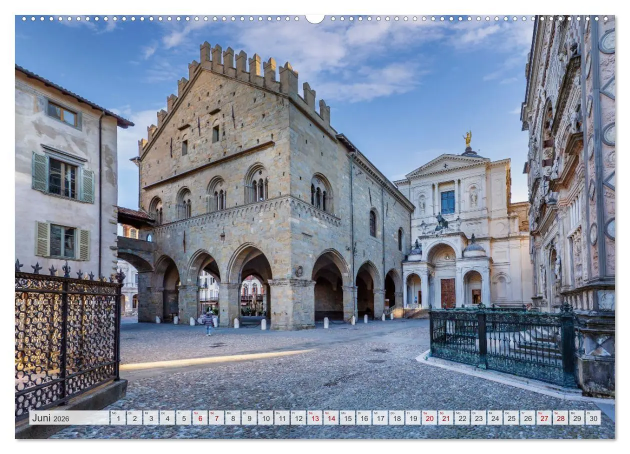 Bild: 9783457388440 | Bezauberndes Bergamo (Wandkalender 2026 DIN A2 quer), CALVENDO...