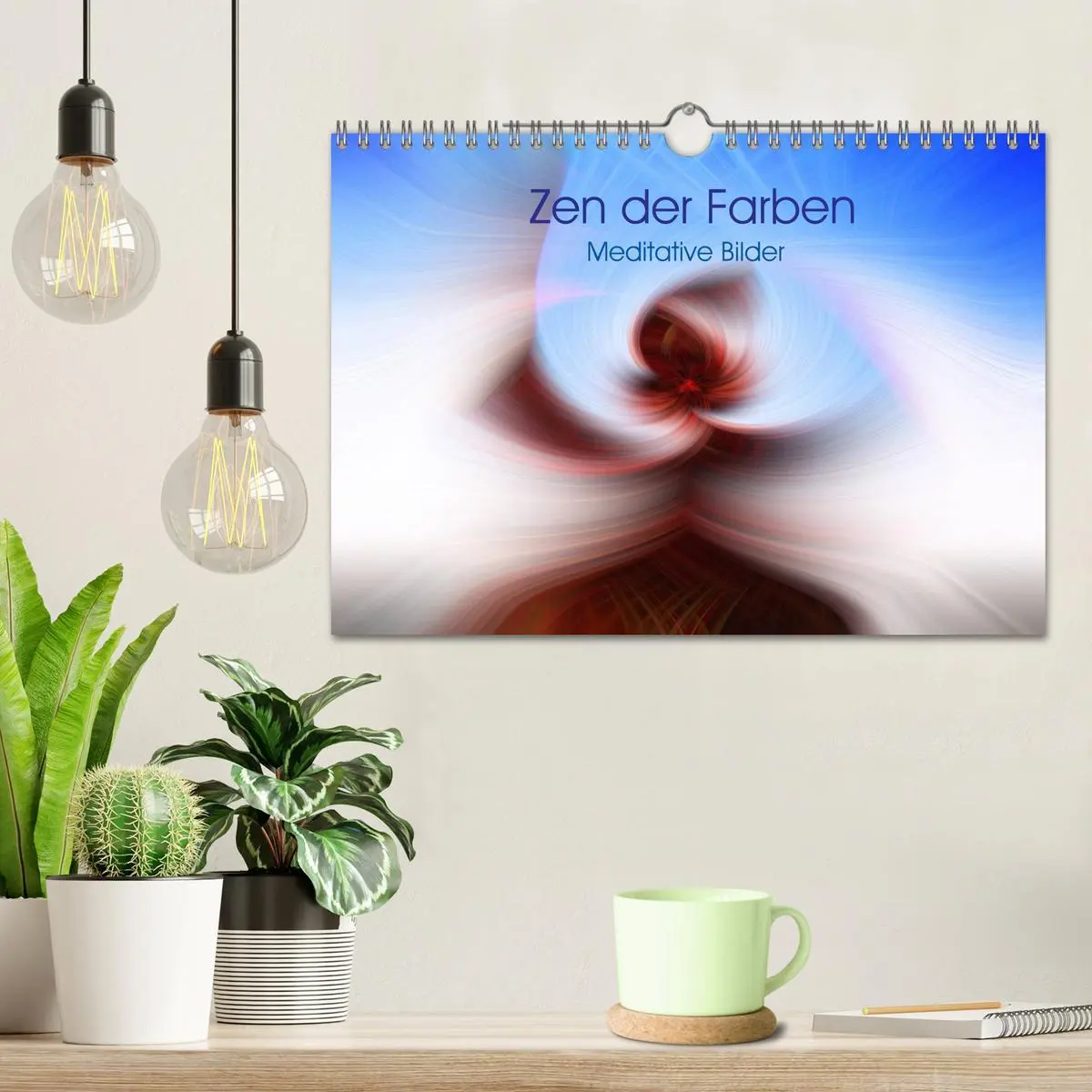Bild: 9783516238440 | Zen der Farben - Meditative Bilder (Wandkalender 2026 DIN A4 quer),...
