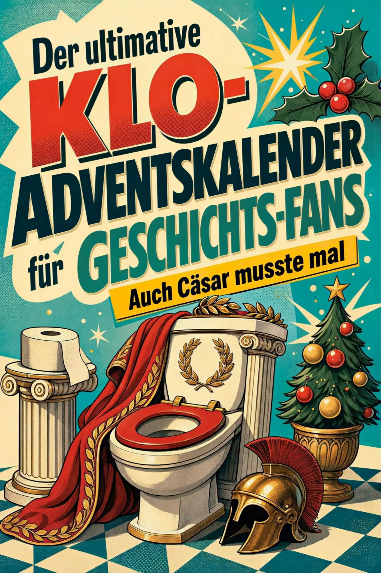 Cover: 9783696118440 | Der ultimative Klo-Adventskalender für Geschichts-Fans | Aaron Vogel