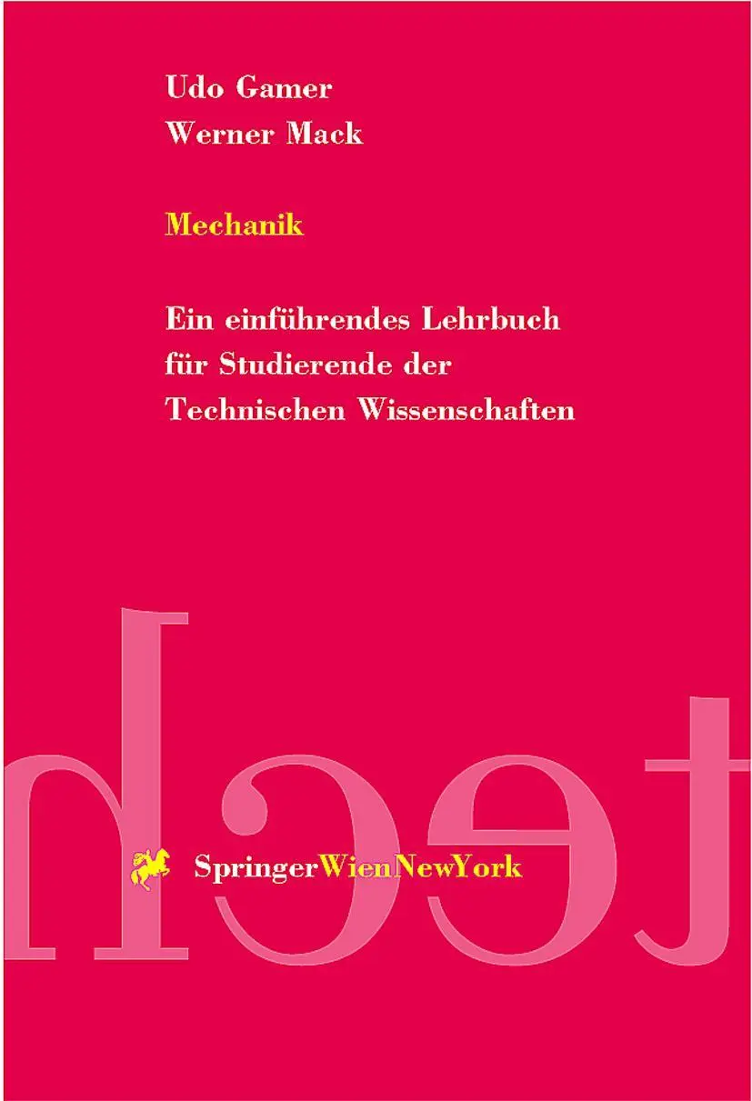 Cover: 9783211828540 | Mechanik | Werner Mack (u. a.) | Taschenbuch | ix | Deutsch | 1999