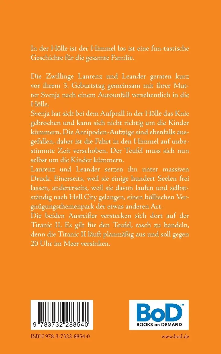 Rückseite: 9783732288540 | In der Hölle ist der Himmel los | Astrid Oberhammer | Taschenbuch