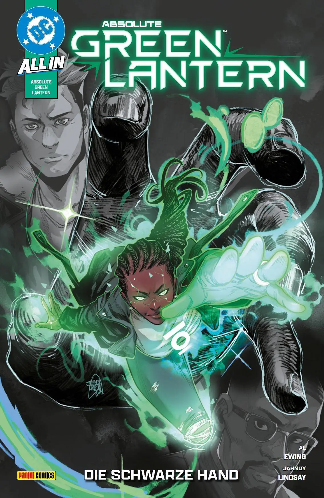 Cover: 9783741648540 | Absolute Green Lantern | Bd. 1: Die Schwarze Hand | Al Ewing (u. a.)