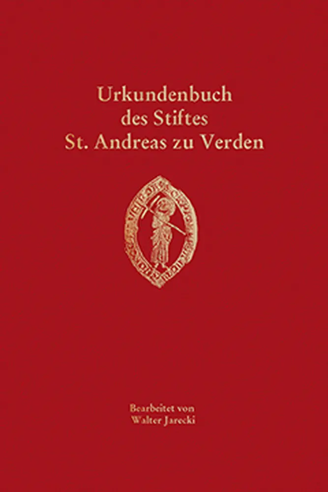 Cover: 9783835318540 | Urkundenbuch des Stiftes St. Andreas zu Verden | Band 1 | Buch | 2016
