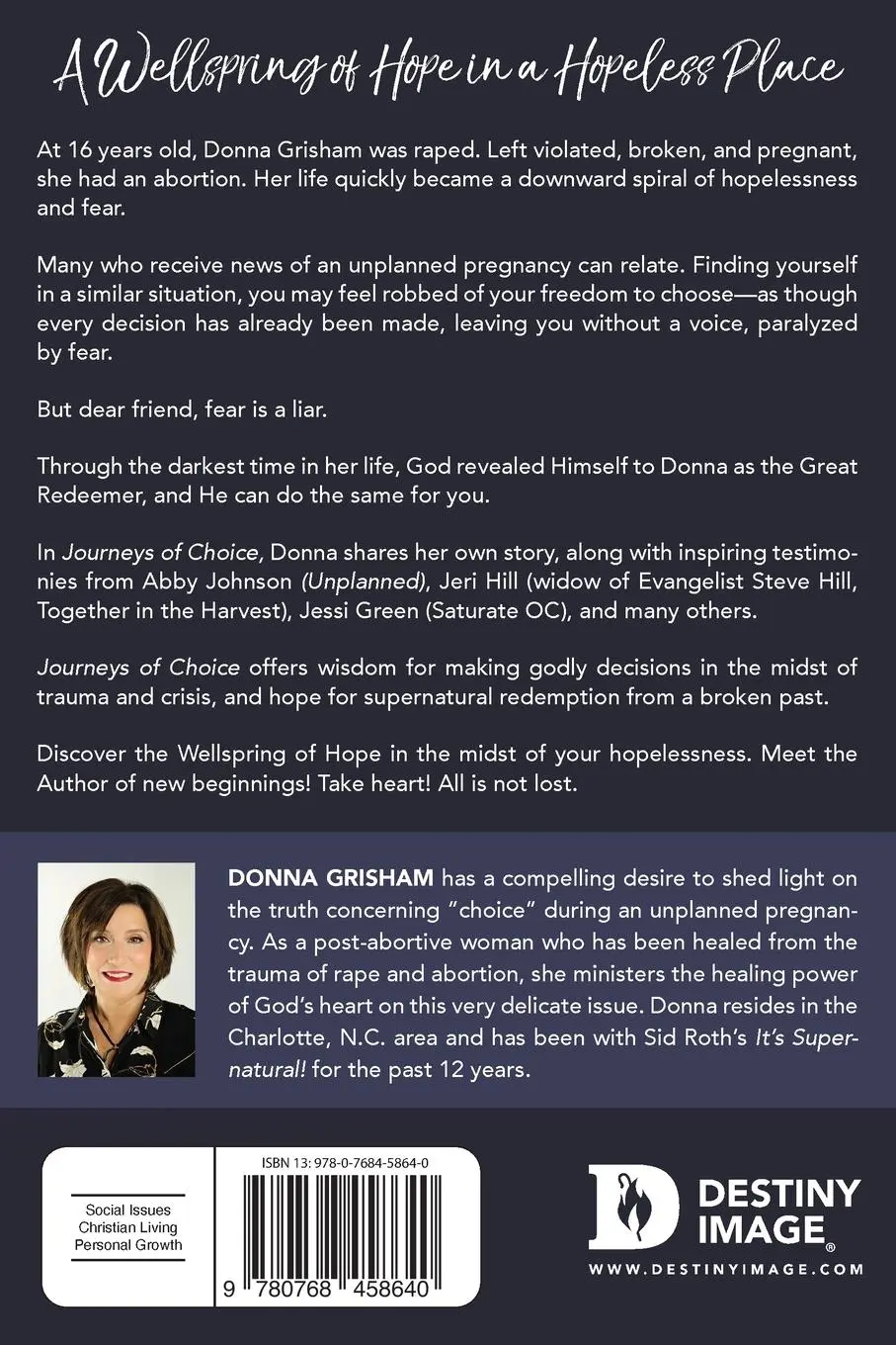 Rückseite: 9780768458640 | Journeys of Choice | Donna Grisham | Taschenbuch | Englisch | 2021