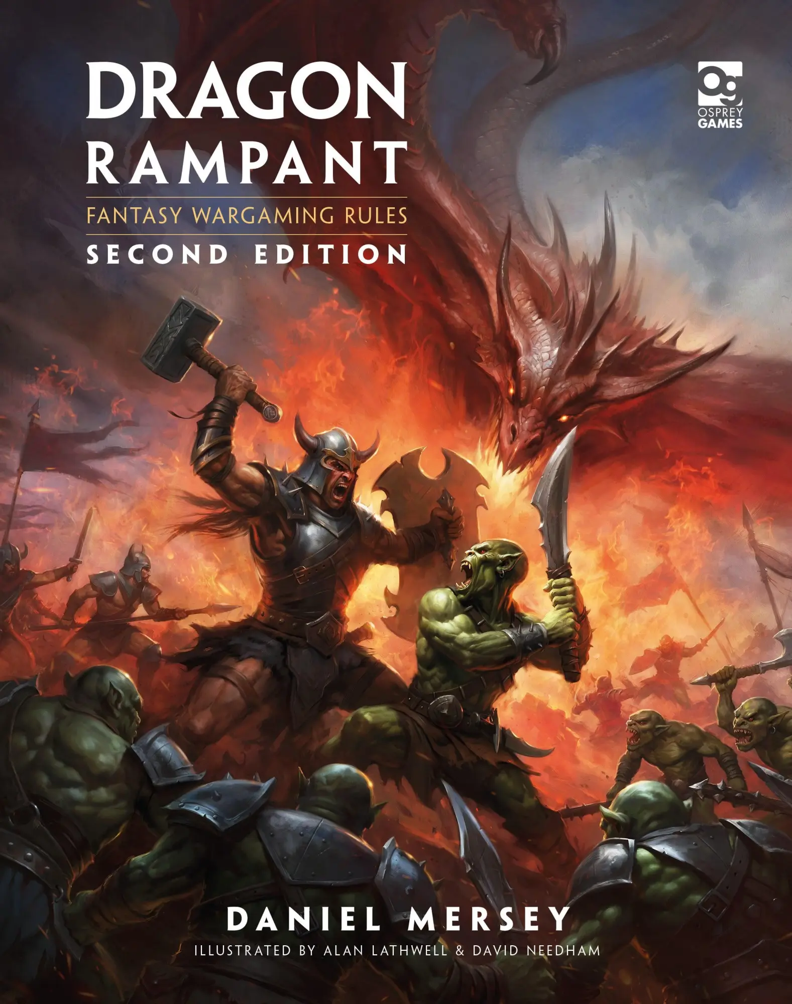 Cover: 9781472868640 | Dragon Rampant: Second Edition | Fantasy Wargaming Rules | Mersey