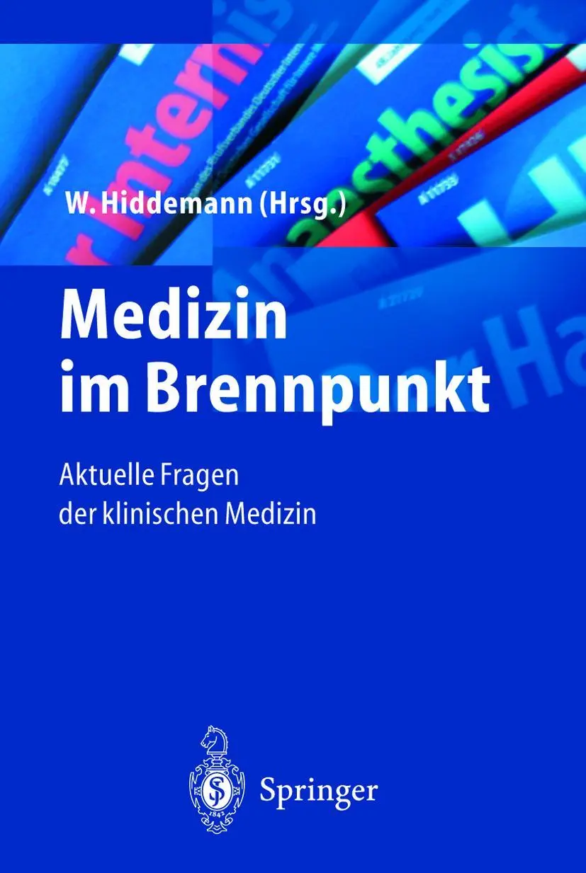 Cover: 9783540668640 | Medizin im Brennpunkt | Aktuelle Fragen der klinischen Medizin | Buch