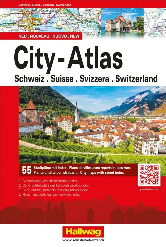Cover: 9783828308640 | Autoatlas Schweiz City-Atlas | Taschenbuch | Hallwag Karten | 168 S.