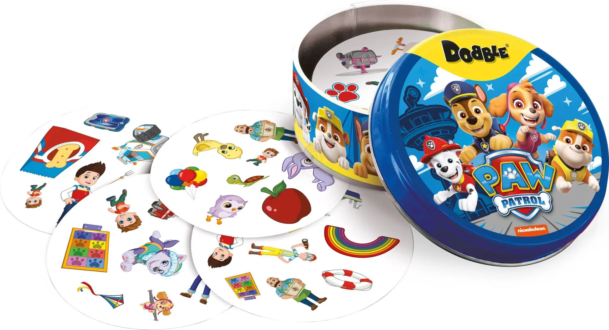 Bild: 3558380108740 | Dobble Paw Patrol | Denis Blanchot (u. a.) | Spiel | ZYGD0033 | 2023
