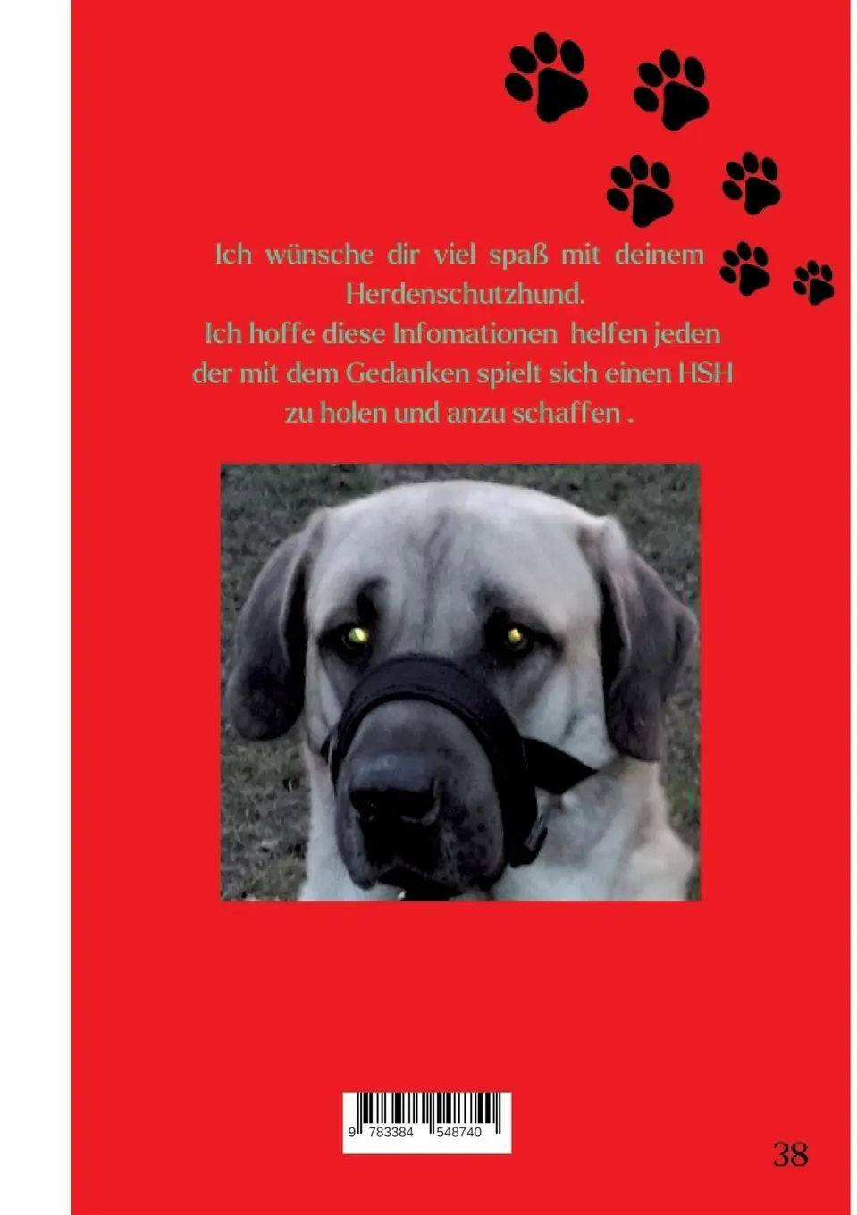 Rückseite: 9783384548740 | Mein Leben mit einen Herdenschutzhund | Jenny Kalinowski | Taschenbuch