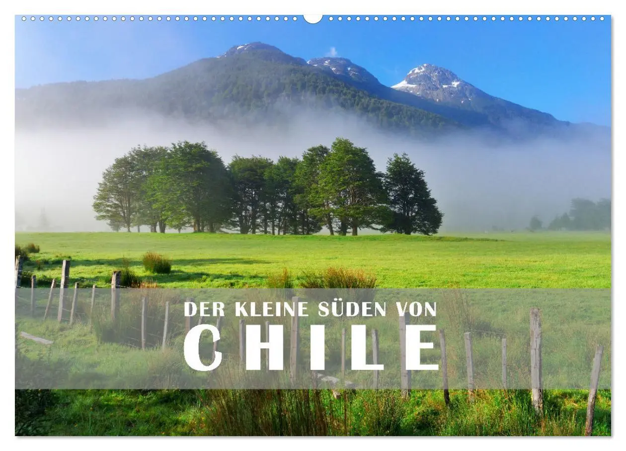 Cover: 9783457288740 | Der Kleine Süden von Chile (Wandkalender 2026 DIN A2 quer),...