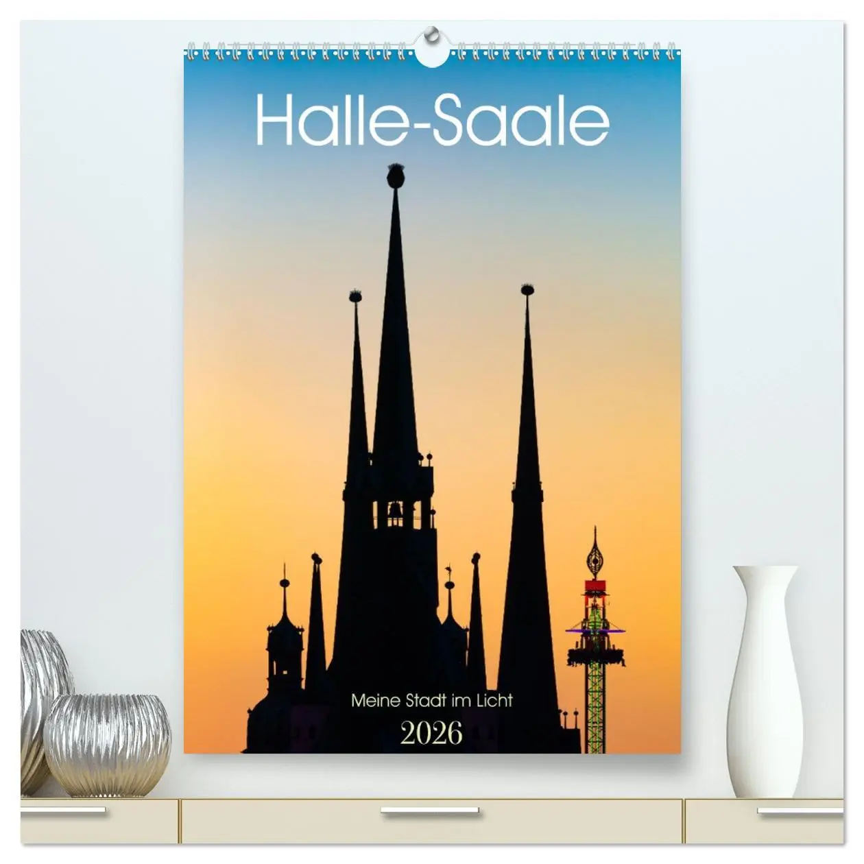 Cover: 9783516448740 | Halle/Saale - Meine Stadt im Licht (hochwertiger Premium...