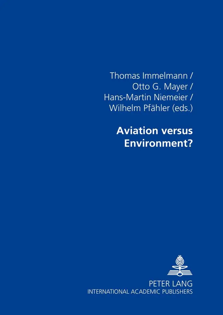 Aviation versus Environment?: 2nd Hamburg Aviation Conference