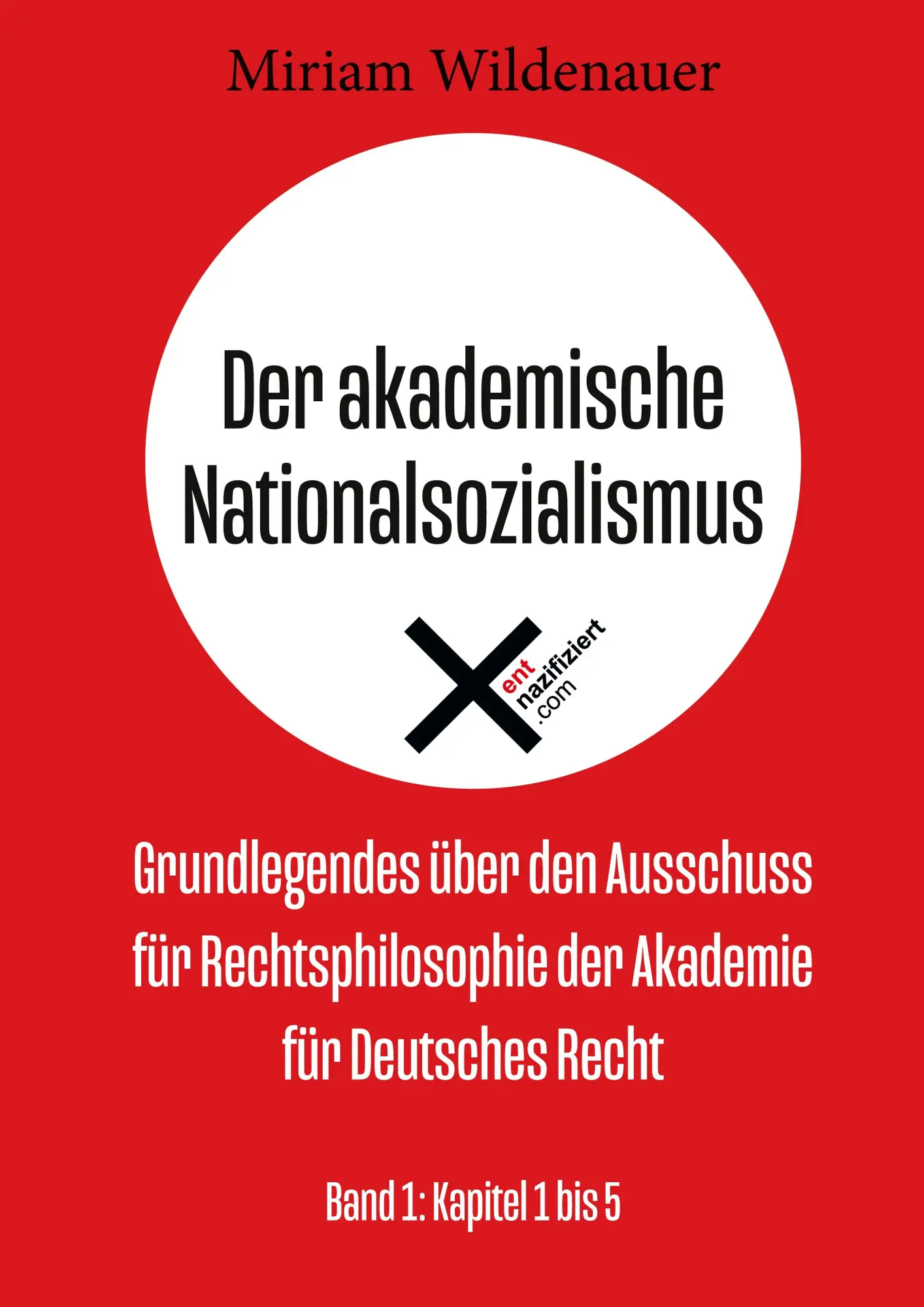 Cover: 9783753438740 | Der akademische Nationalsozialismus | Miriam Wildenauer | Buch | 2022