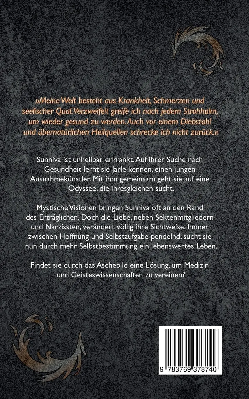 Rückseite: 9783769378740 | Das Aschebild darkness | Rosemarie J. Sichmann | Taschenbuch | 328 S.
