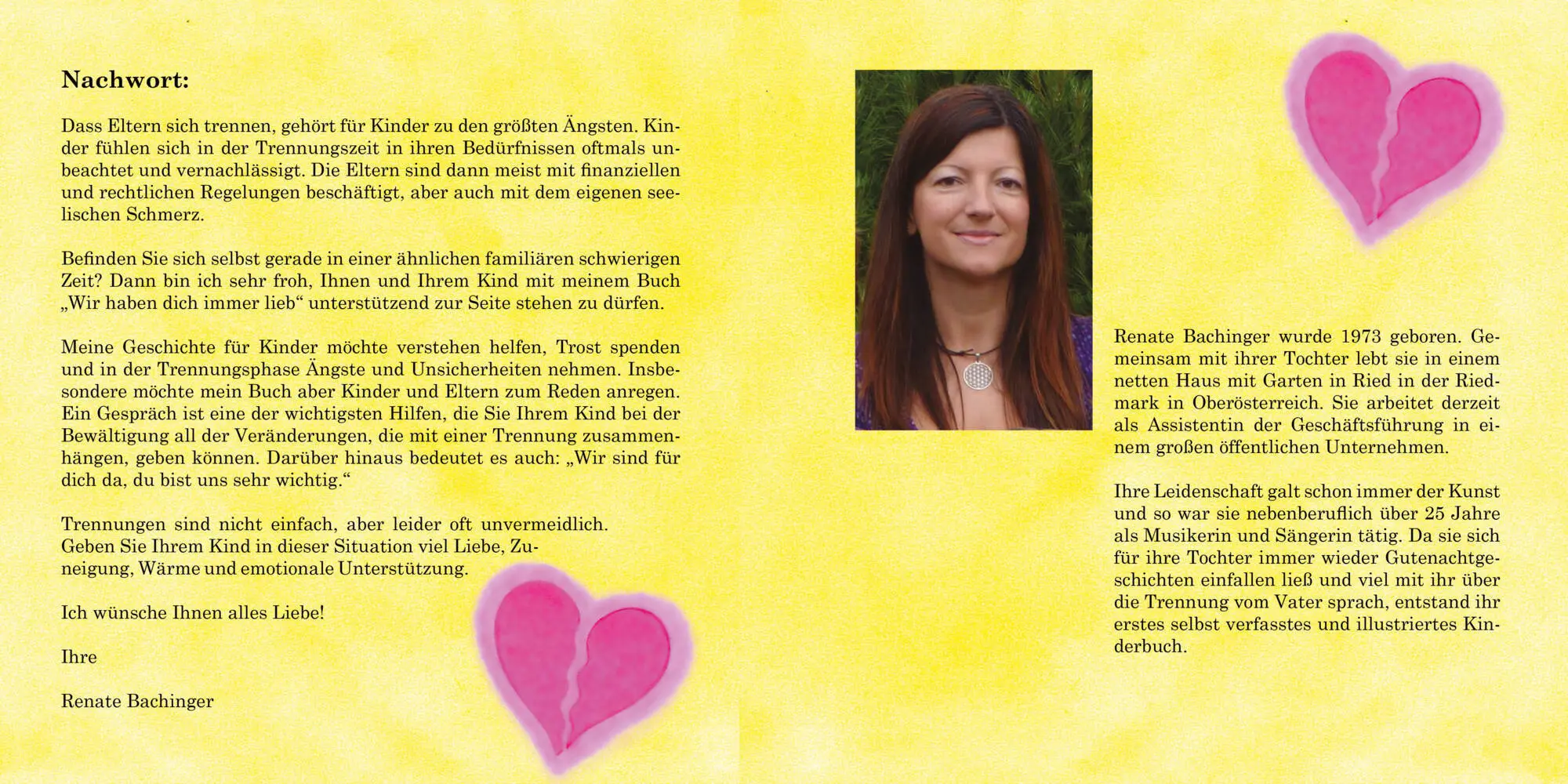Autor: 9783861968740 | Mein Kind: Wir haben dich immer lieb! | Renate Bachinger | Taschenbuch