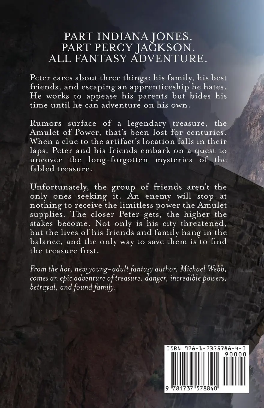 Rückseite: 9781737578840 | Fortress of the Lost Amulet | Michael Webb | Taschenbuch | Englisch