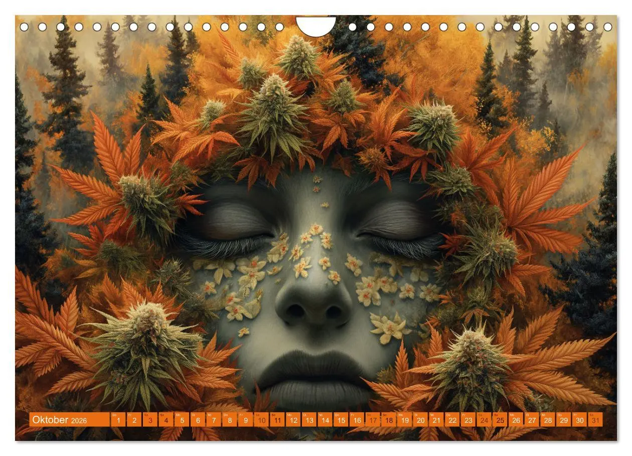 Bild: 9783457348840 | High Moments - Ein Jahr im Zeichen von Cannabis (Wandkalender 2026...