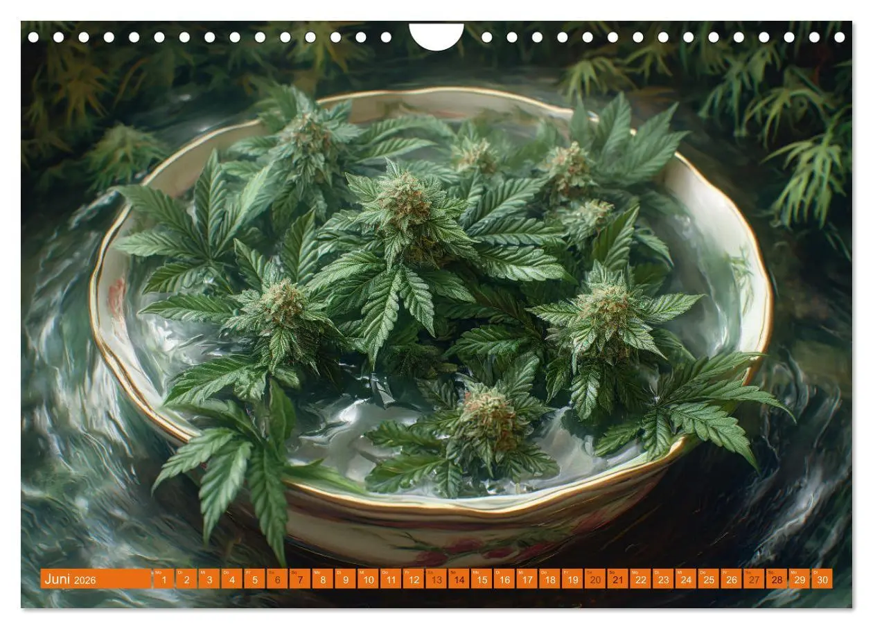 Bild: 9783457348840 | High Moments - Ein Jahr im Zeichen von Cannabis (Wandkalender 2026...