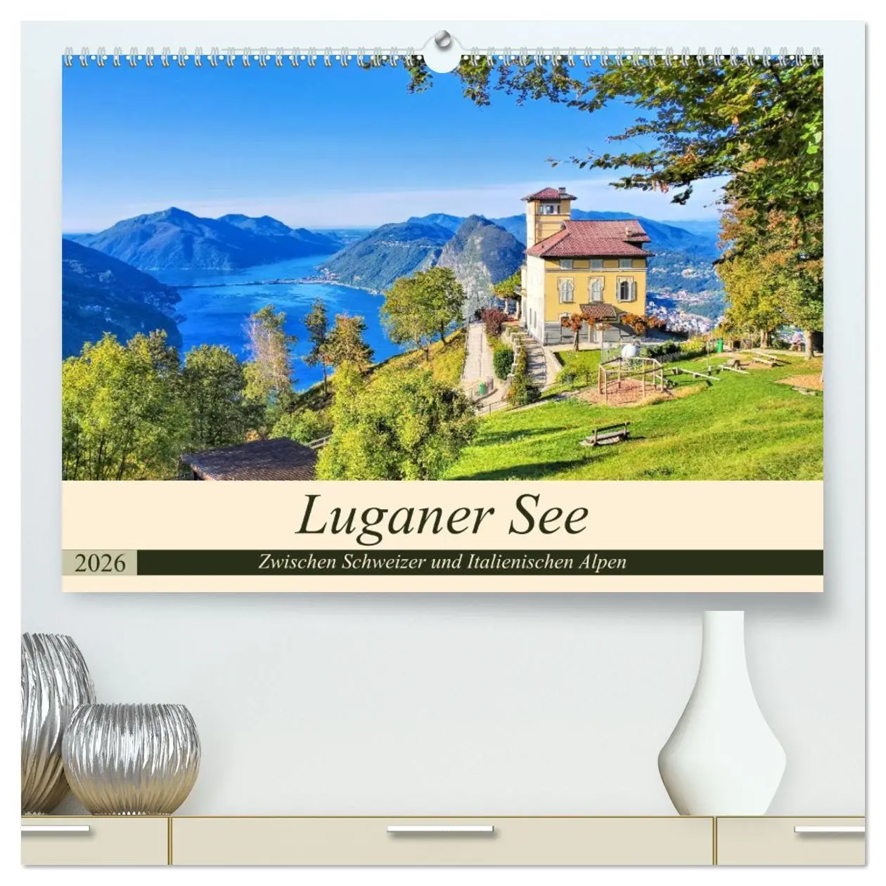Cover: 9783457728840 | Luganer See - Zwischen Schweizer und Italienischen Alpen...