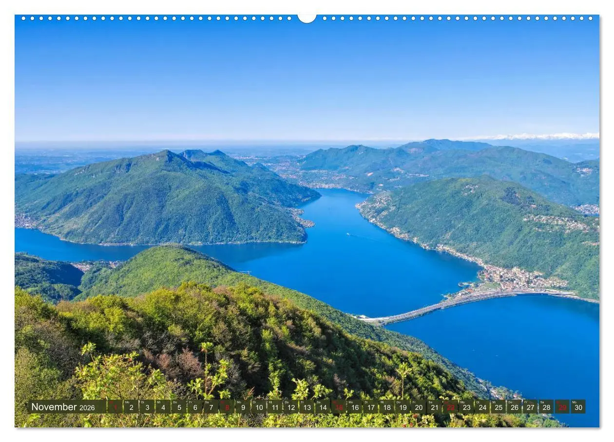 Bild: 9783457728840 | Luganer See - Zwischen Schweizer und Italienischen Alpen...